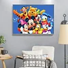 5D DIY Full Square Drill Diamond Painting Cartoon Mouse Bear Cross Stitch