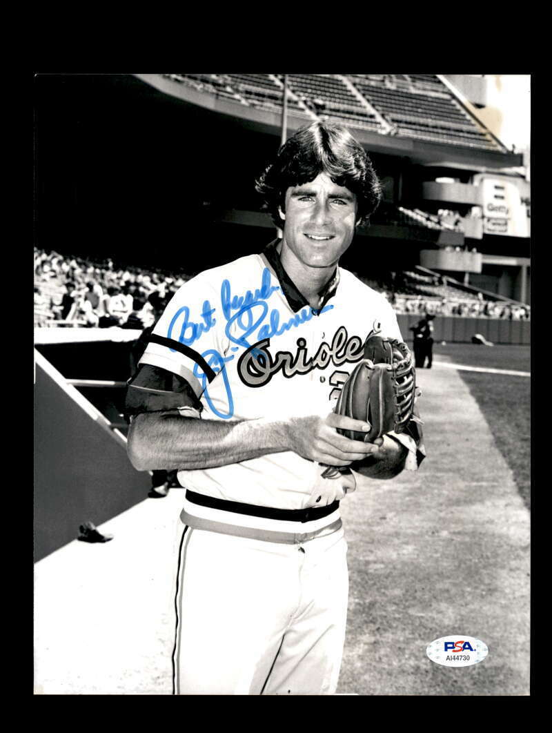 Jim Palmer PSA DNA Coa Hand Signed 1970`s 8x10 Photo Poster painting Autograph