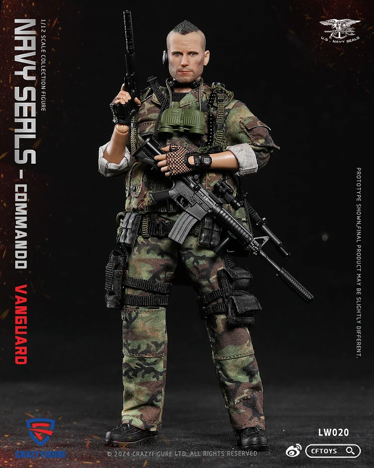 CFTOYS Studio - Other Series - Seal Special Forces LW020  1/12 Action Figure-