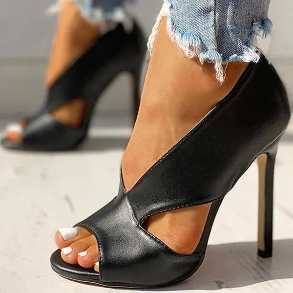 2020 High Heels Woman Shoes Sexy Fish Mouth Business High Heels Party Light Dress Shoes Pumps