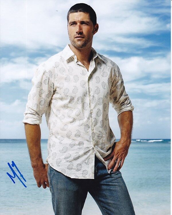 MATTHEW FOX signed autographed LOST JACK SHEPHARD Photo Poster painting