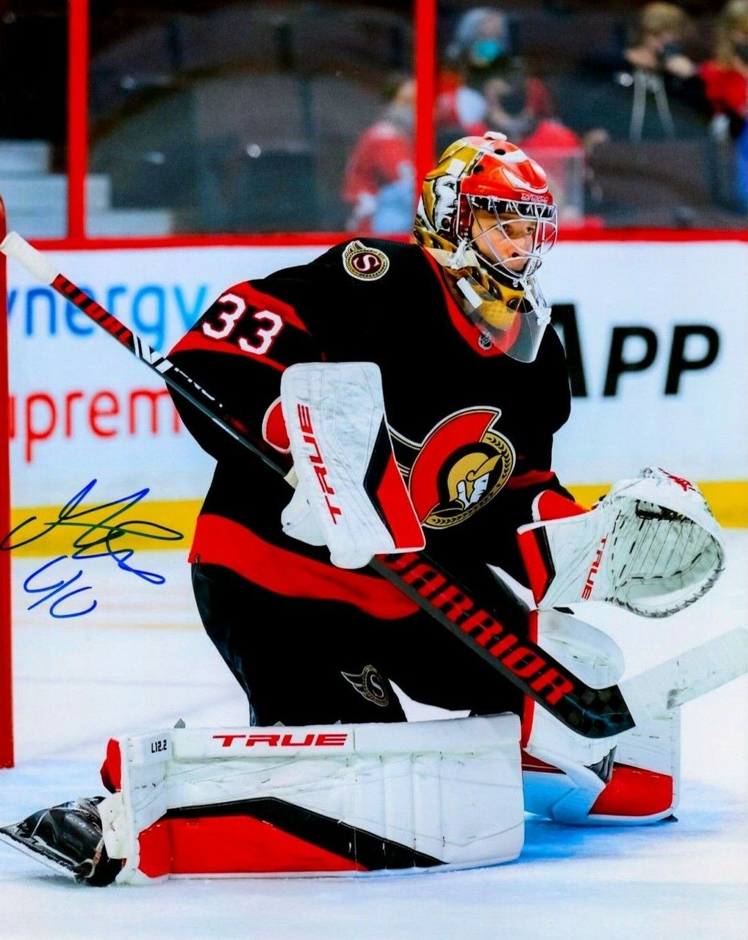 MADS SOGAARD autographed SIGNED OTTAWA SENATORS 8X10 Photo Poster painting