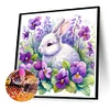Diamond Painting-DIY Full Round Drill Rabbit(40*40CM)