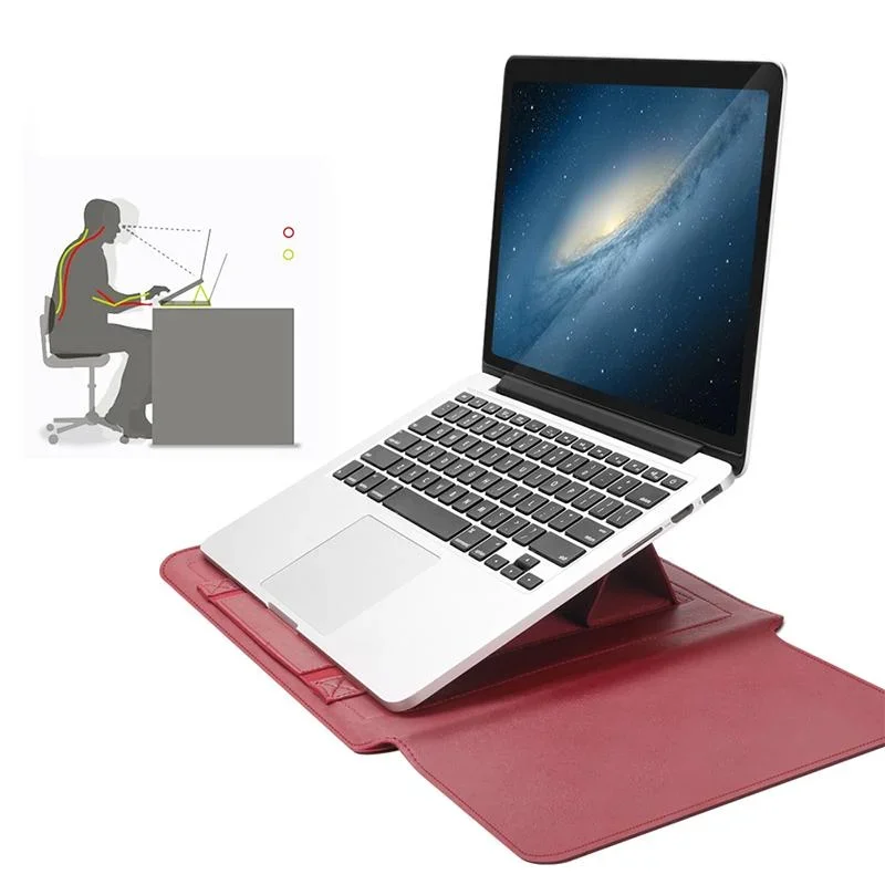 Laptop Sleeve Case Bag With Stand - vzzhome