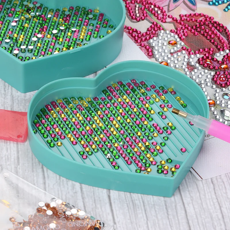 Diamond Painting Bead Sorting Trays Stackable PP Plastic Rhinestone Plate