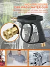 1Pc Car Wash Jet 16MPa Auto Cleaning Gun Copper Soap Gun Sprayer Car Accessories