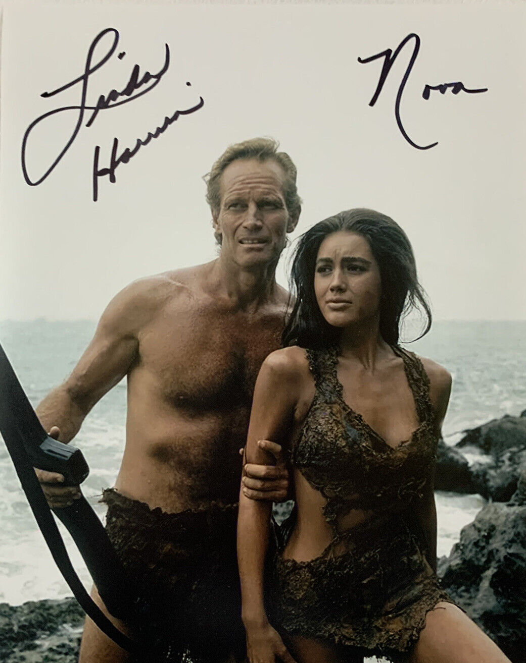 LINDA HARRISON HAND SIGNED 8x10 Photo Poster painting PLANET OF THE APES ACTRESS AUTOGRAPHED