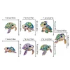 7 PCS Seaturtle - 5D DIY Craft Sticker Magnet