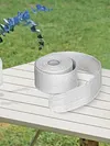 Fireproof Pipe Wrap Pipe Insulation Webbing w/ 2 Clamps for Stove Flue Protector
