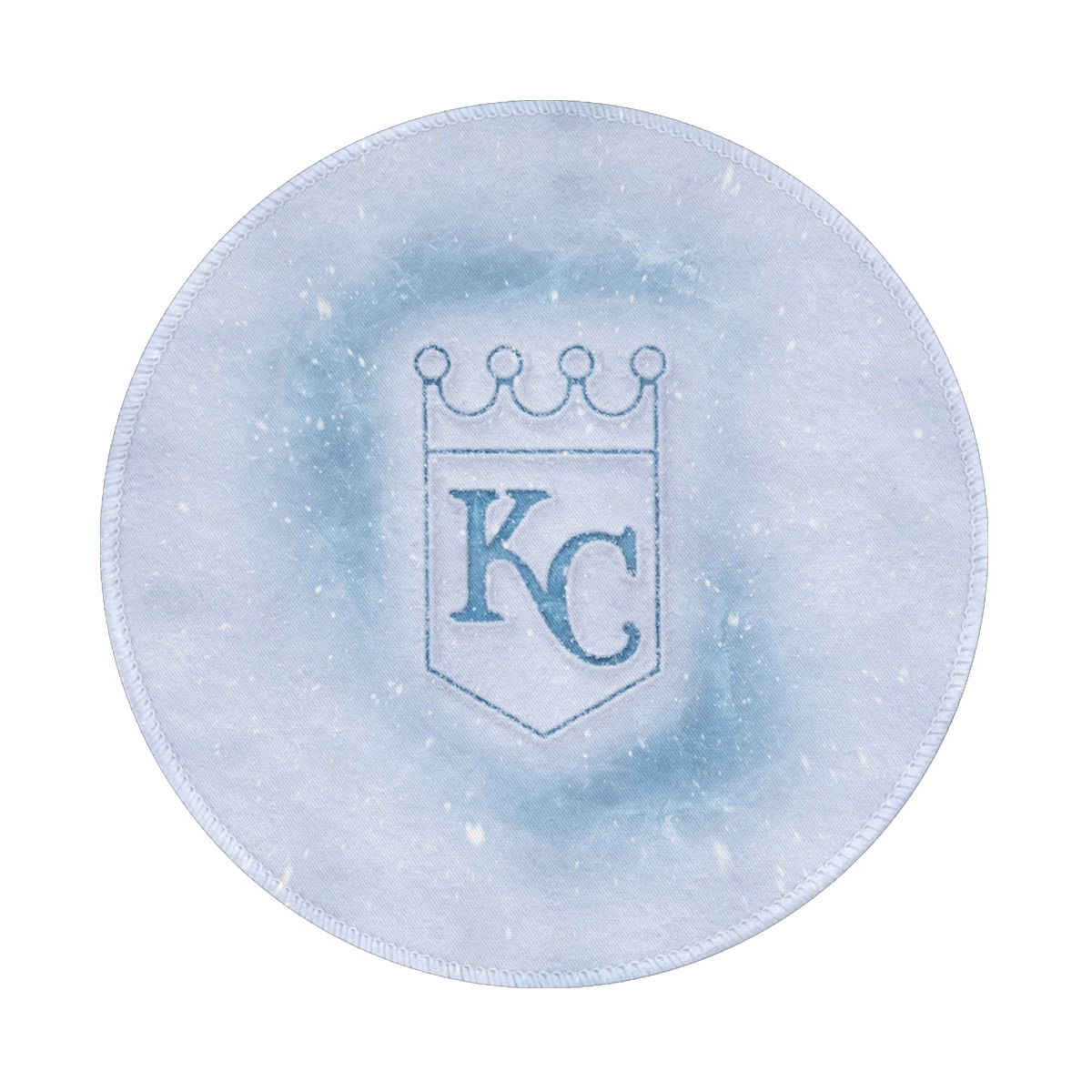 Kansas City Royals Winter Art Non-Slip Rubber Round Mouse Pad