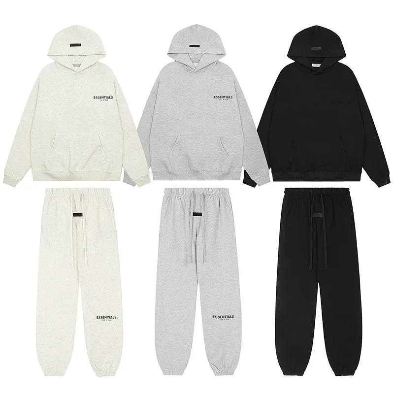 Hooded Sweatshirt Set FOG Double Thread ESSENTIALS