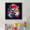 Super Mario-11CT Stamped Cross Stitch 40*40cm