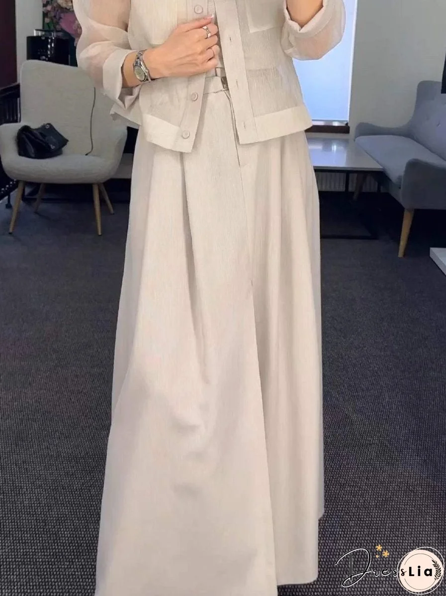 Double Pocket Long Sleeve Shirt