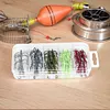Fishing Treble Hook 5 Colors Triple Barbed Steel Fish Hook for Bait Lure Fishing