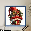 Christmas Gnome Gifts-11CT Stamped Cross Stitch 40*40cm/15.75*15.75in tapestrymarket