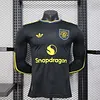 2025/2026 Long Sleeve Player Version Manchester United Third Away Football Shirt  1:1 Thai Quality