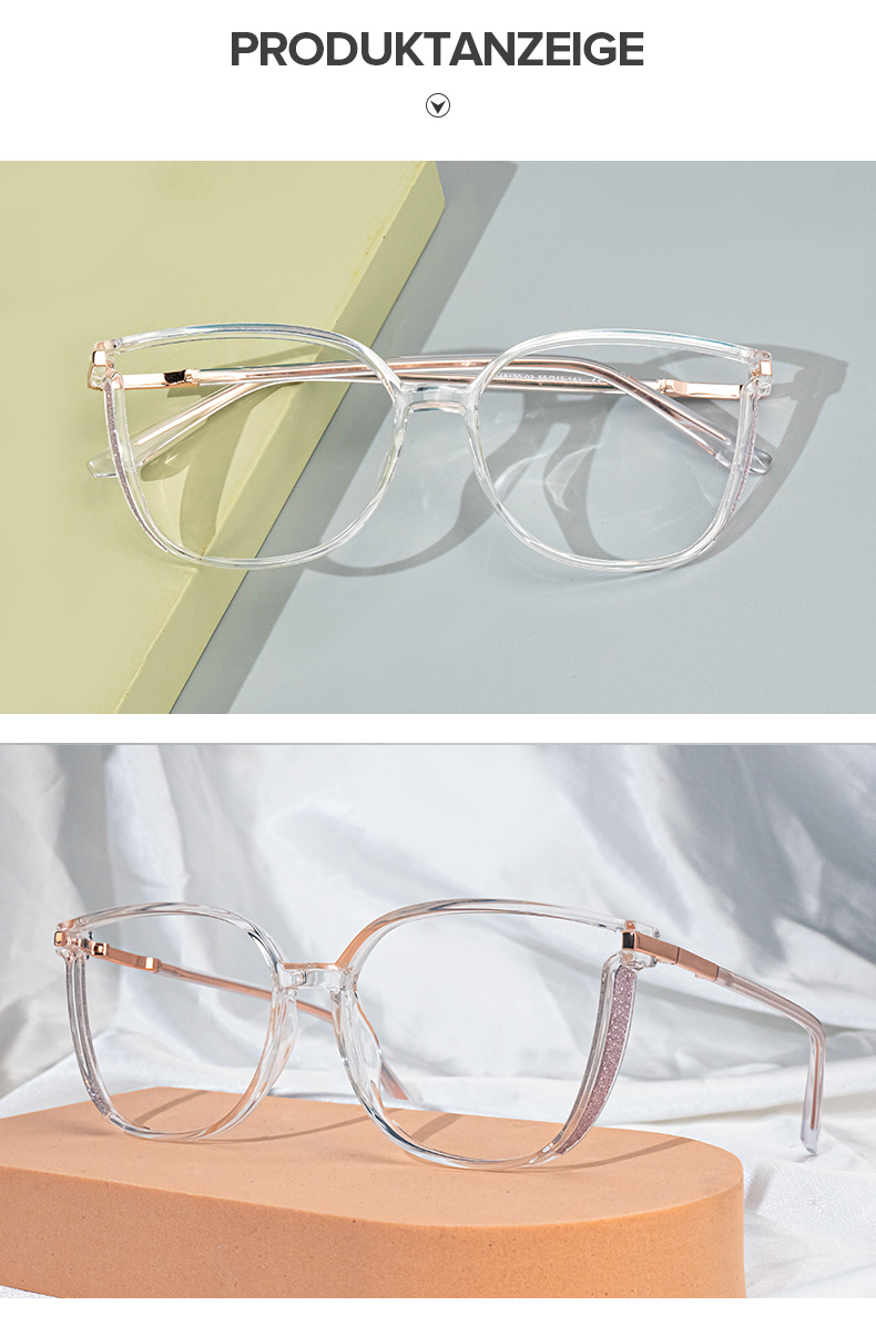 Walden Weiß Cateye Brille