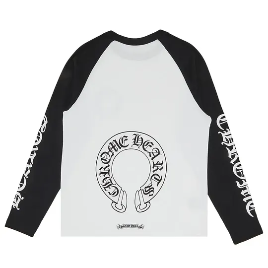 クロムハーツ　ホースシュー　ロンT Lサイズ Chrome Hearts （クロムハーツ） ホースシュー ロゴ ロングスリーブ T
