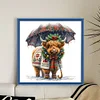 (Counted/Stamped)Christmas Highland Cow-11CT Cross Stitch 40*40cm
