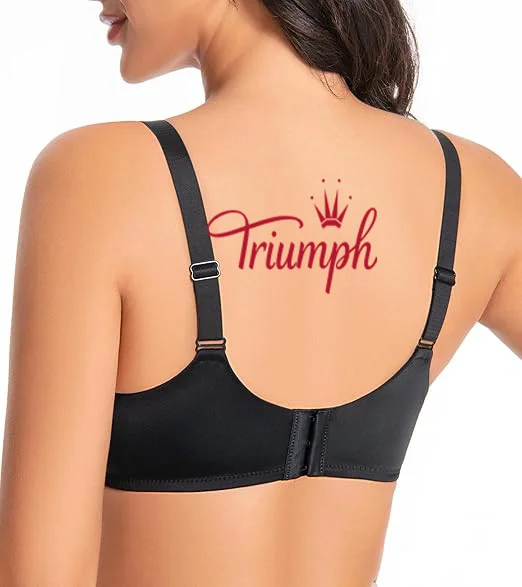 Triumph - 3 dielna 🔥D&aacute;mska celokrycia podprsenka bez vypch&aacute;vok