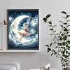 Diamond Painting-DIY Full Round Drill Moon Fairy