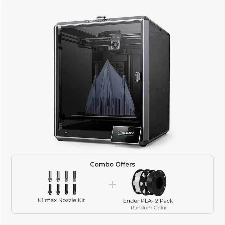 (In Stock) K1 Max AI Fast 3D Printer Upgrade Combo