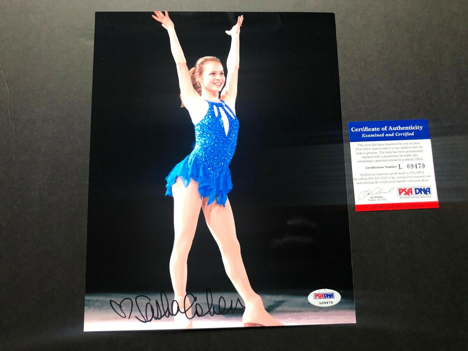 Sasha Cohen Rare! signed autographed Olympic skating 8x10 Photo Poster painting PSA/DNA coa cert