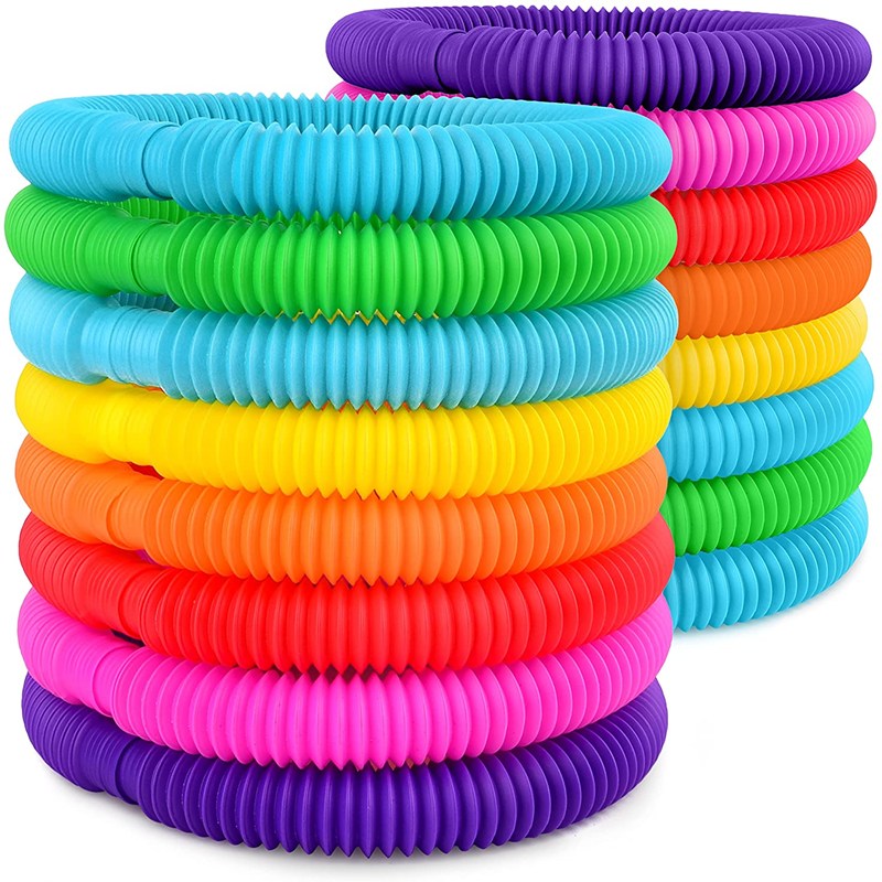 

Tube fun sensory telescopic stretch tube decompression vent toy bellows, 501 Original