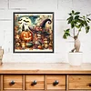 Diamond Painting-DIY Full Round Drill Halloween Pumpkin Girl