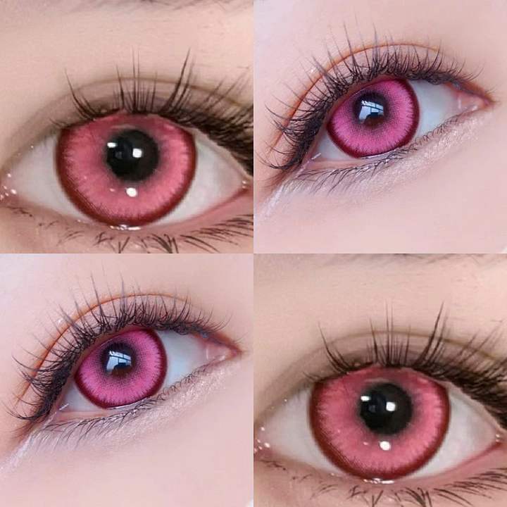 【U.S WAREHOUSE】Doya Pink Colored Contact Lenses