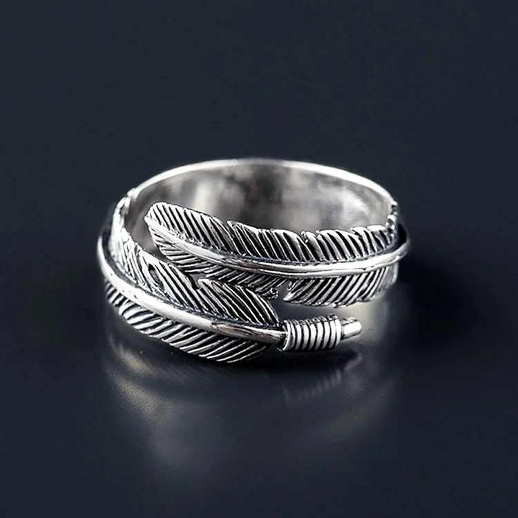 Feather Adjustable Ring