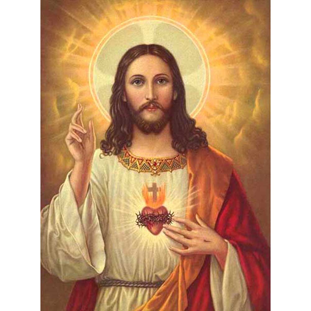 

30*40CM - Square Drill Diamond Painting - Religion Figure, 501 Original
