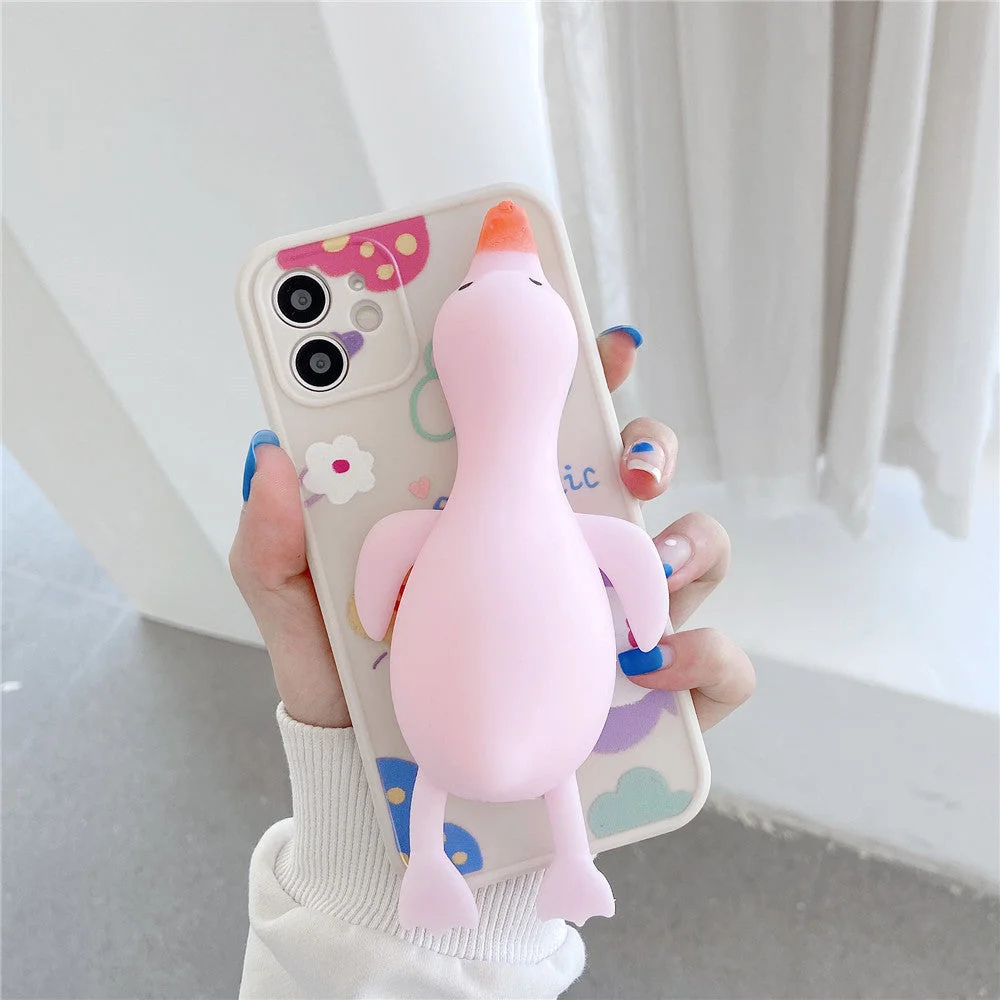 Decompression Duck Apple Phone Case