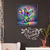 Diamond Painting-DIY Full Round Drill Colorful Butterfly