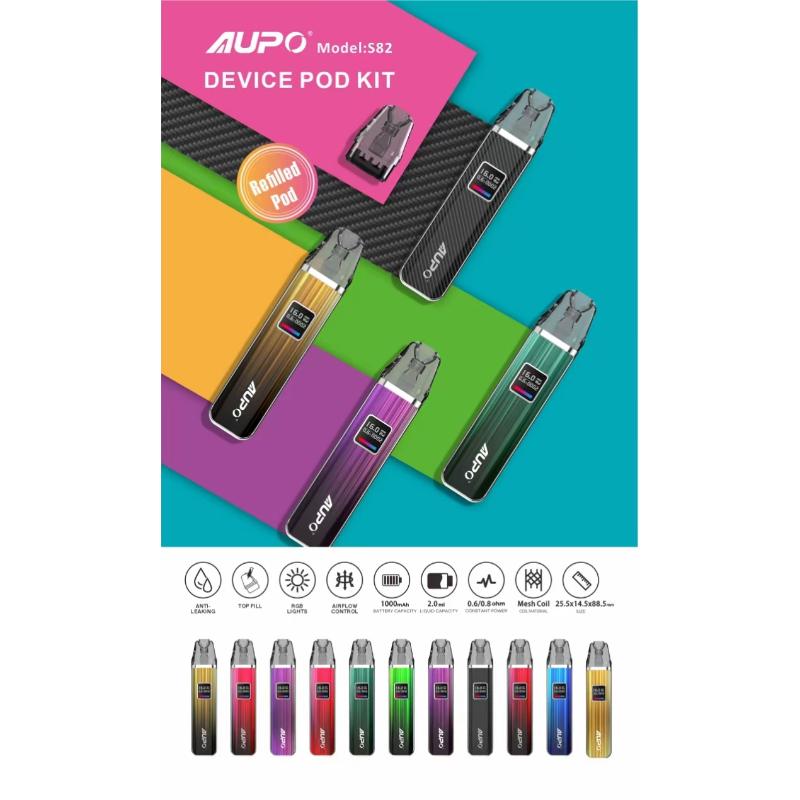 AUPO S82 25W Pod Device System Wholesale AUPO CTYVape