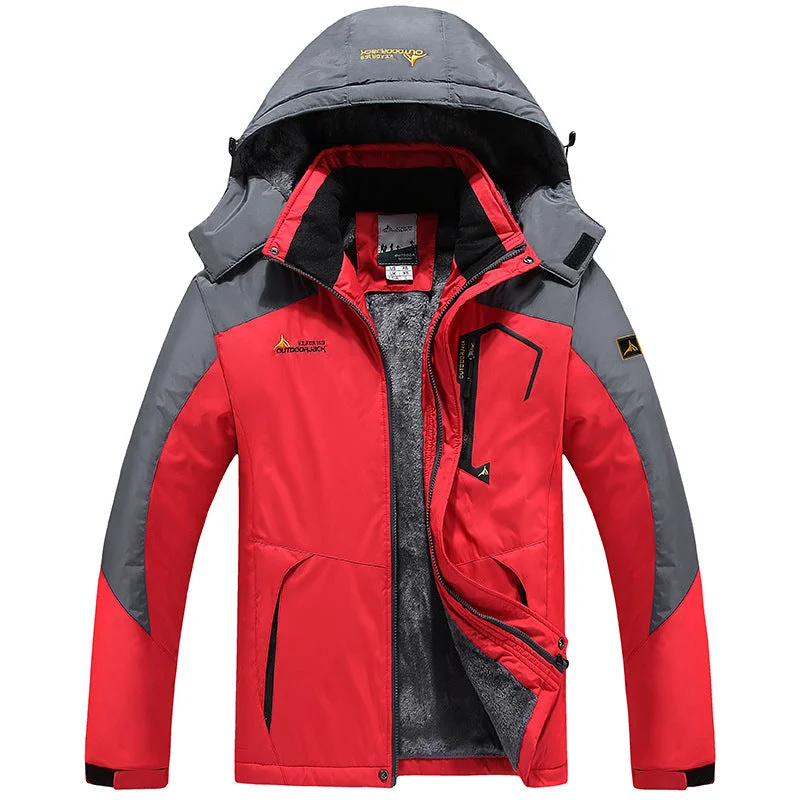 Men/Women Warm  Windproof Waterproof Ski Suit Outdoor Hiking Jacke
