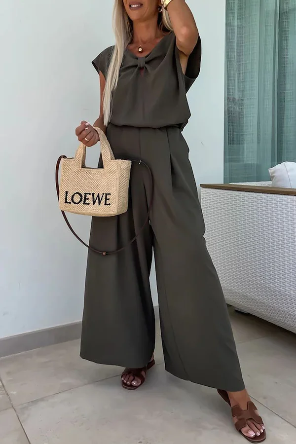 Casual, Loose And Comfortable Jumpsuit