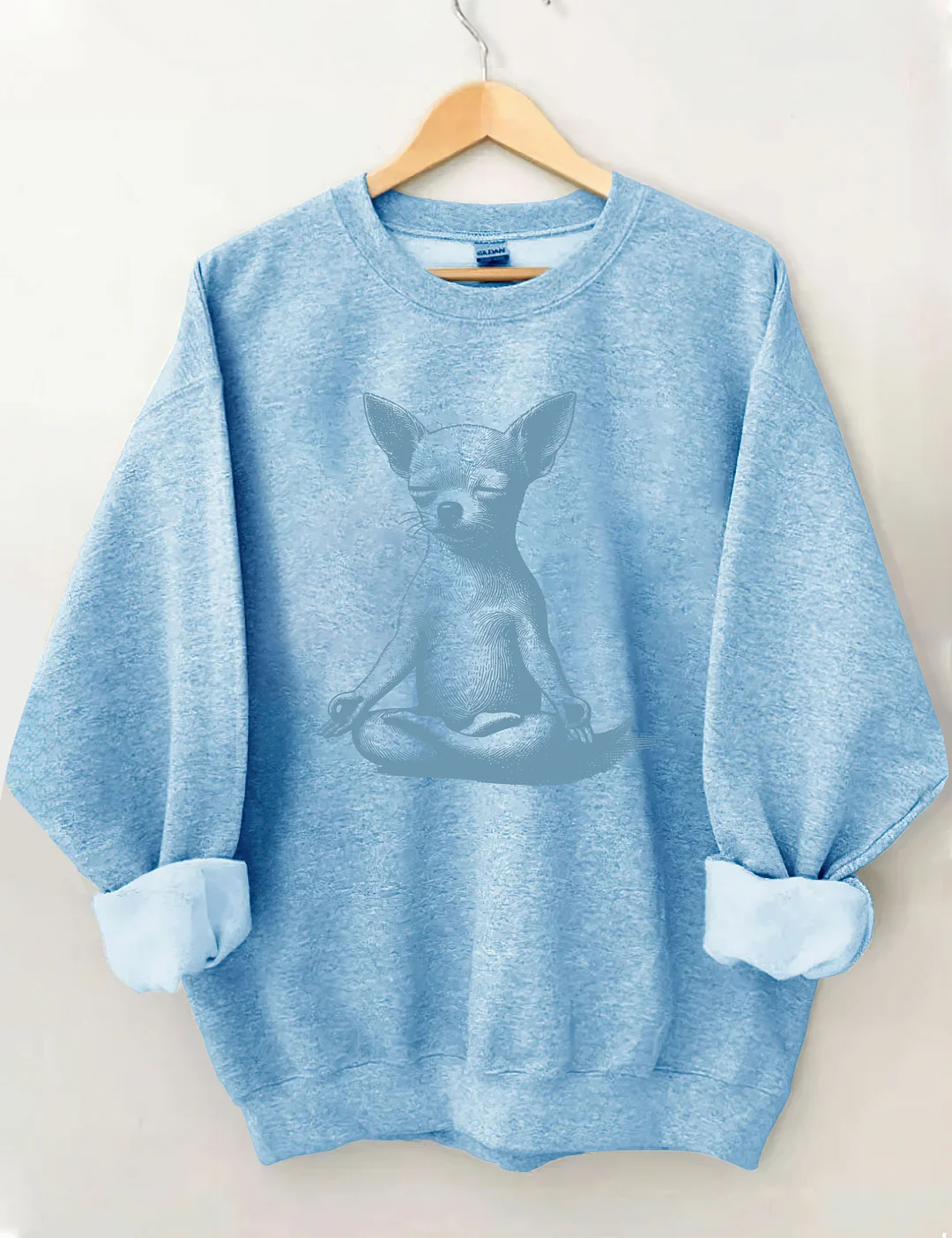 Chihuahua Yoga Meditation Sweatshirt