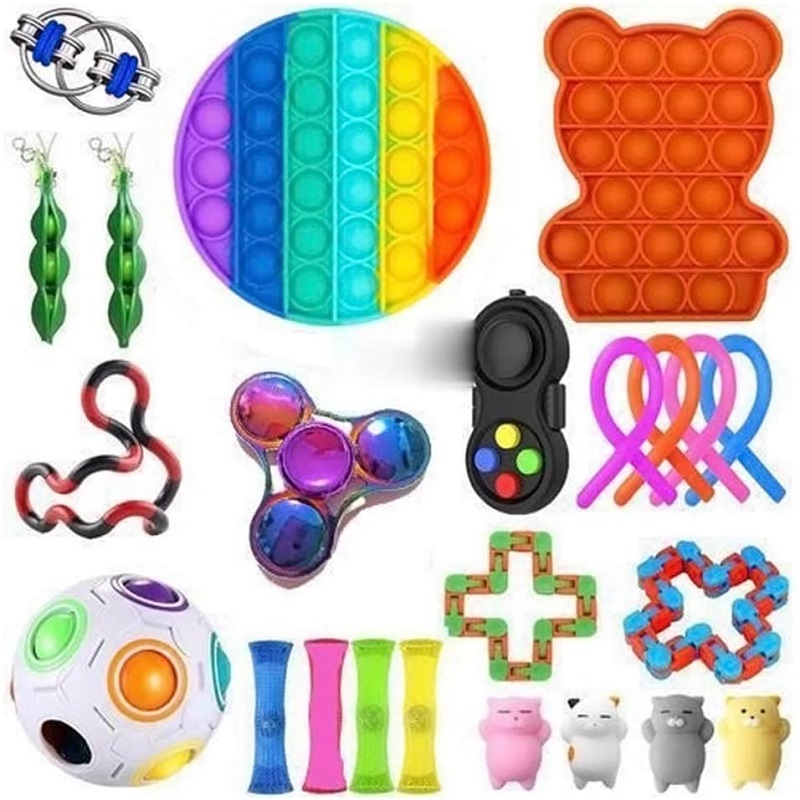 

Push Bubble Sensory Fidget Toys Set, 501 Original