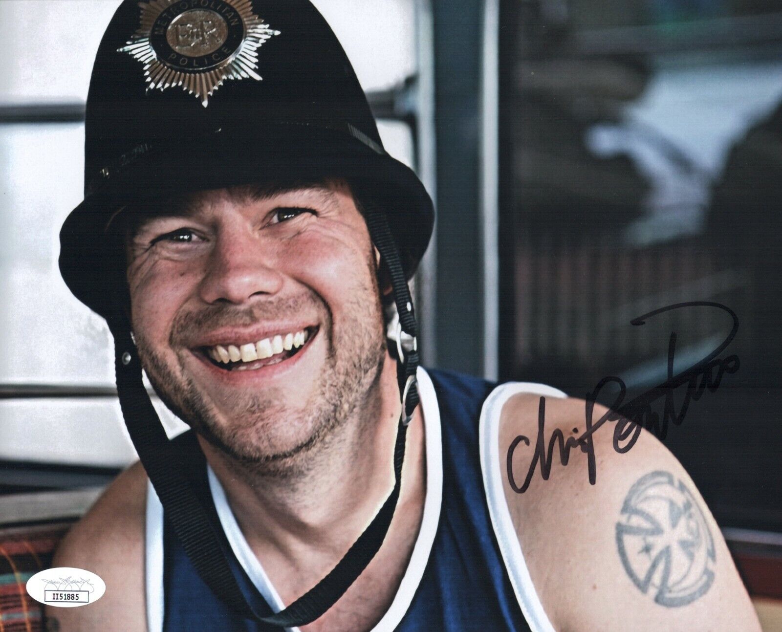 CHRIS PONTIUS Signed JACKASS 8x10 Photo Poster painting In Person Autograph JSA COA Cert