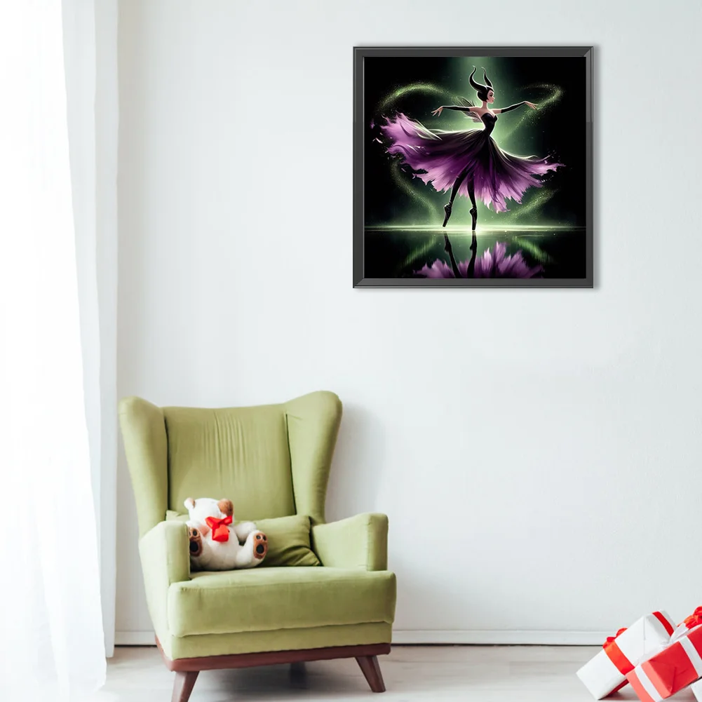 Diamond Painting - Full Round Drill - Queen of Curse(Canvas|40*40cm)