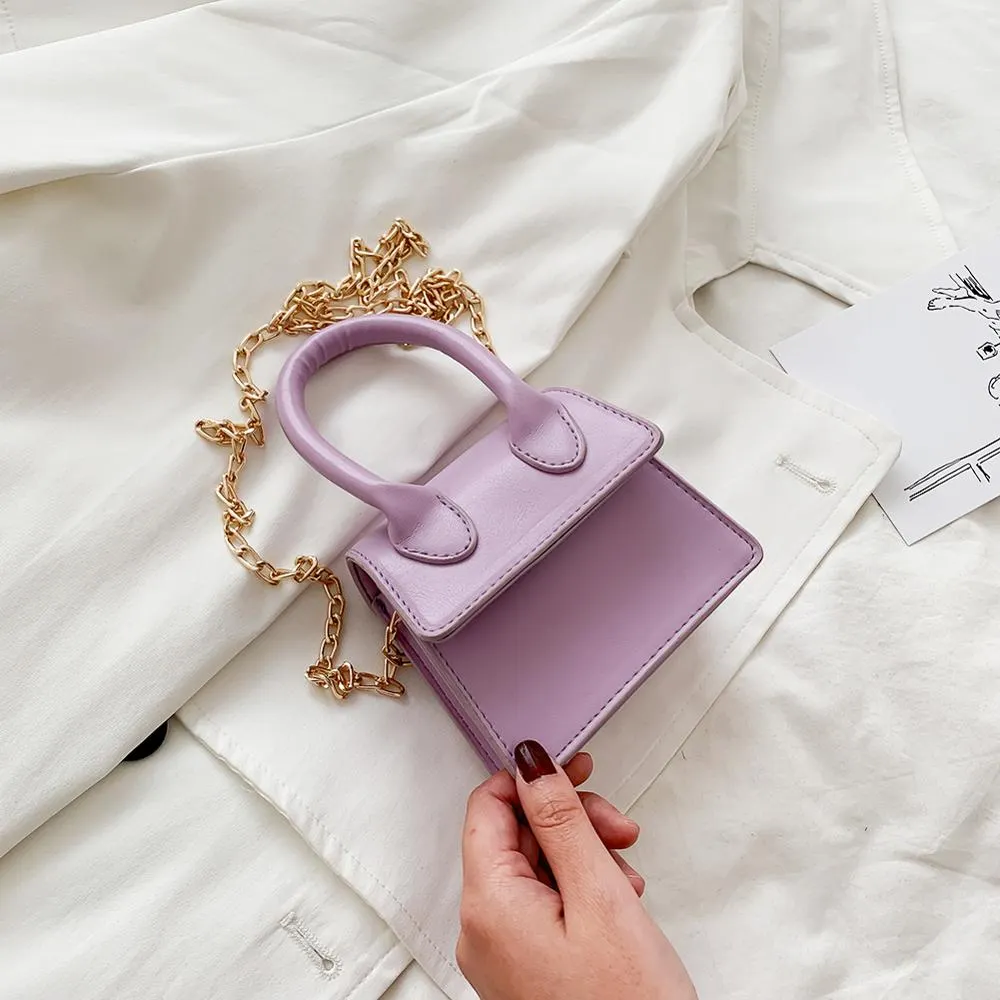 NEW Crossbody Bag For Women 2022 Mini Chain Shoulder Bag hasp Small Messenger Bag Womens Handbags and Purses evening clutch bags