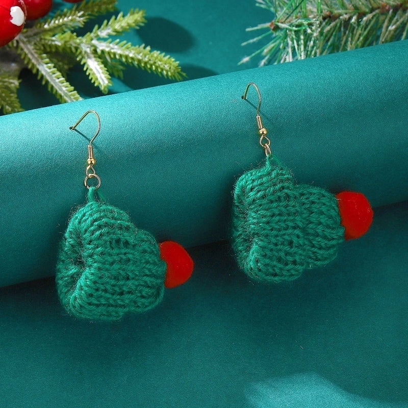 1 Pair Cartoon Style Vacation Geometric Cloth Drop Earrings