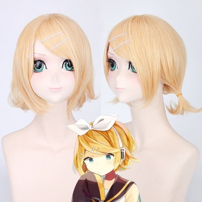 vocaloid kagamine rin cosplay wig
