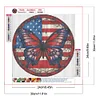Diamond Painting -5D Full Round Drill US Flag