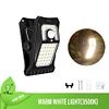 LED Solar Garden Light Outdoor Clip-on Motion Sensing Light IP65 Waterproof Camping Light for Fence Deck Wall Camping Tent Patio