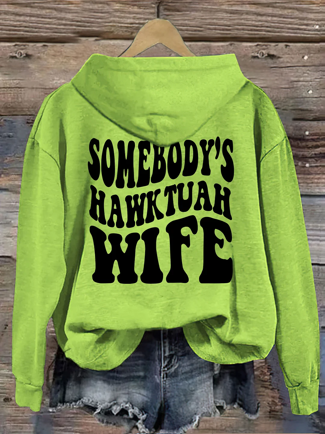 Somebody's Hawk Tuah Wife Hoodie