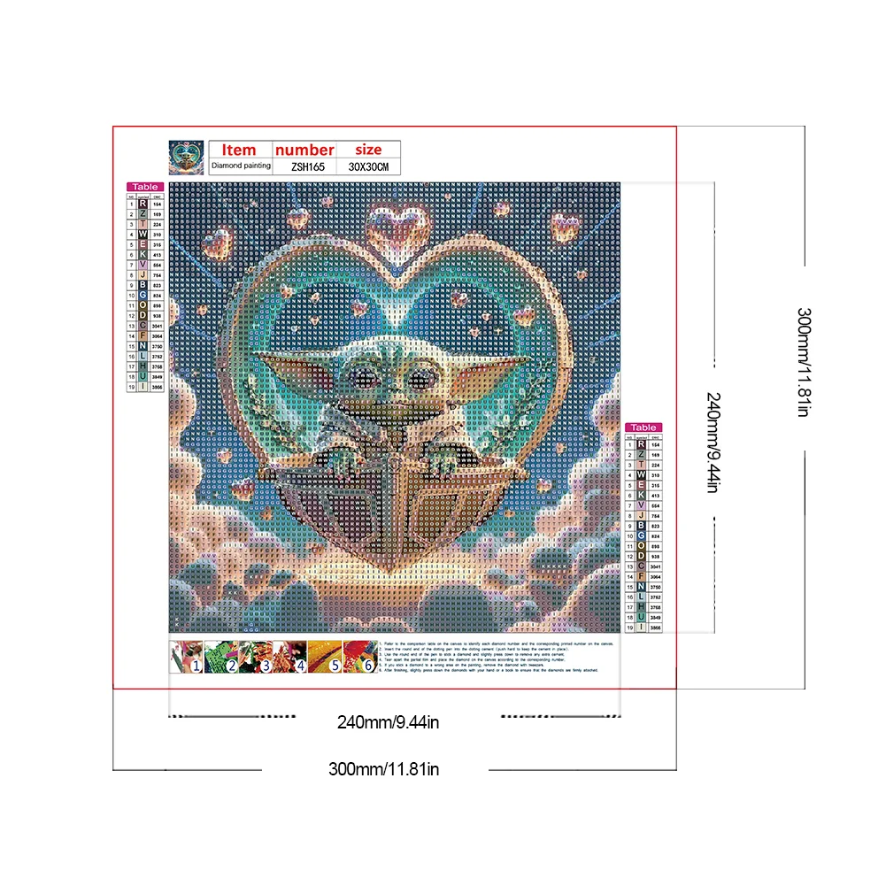 Diamond Painting - Full Round Drill - Yada(Canvas|30*30cm)