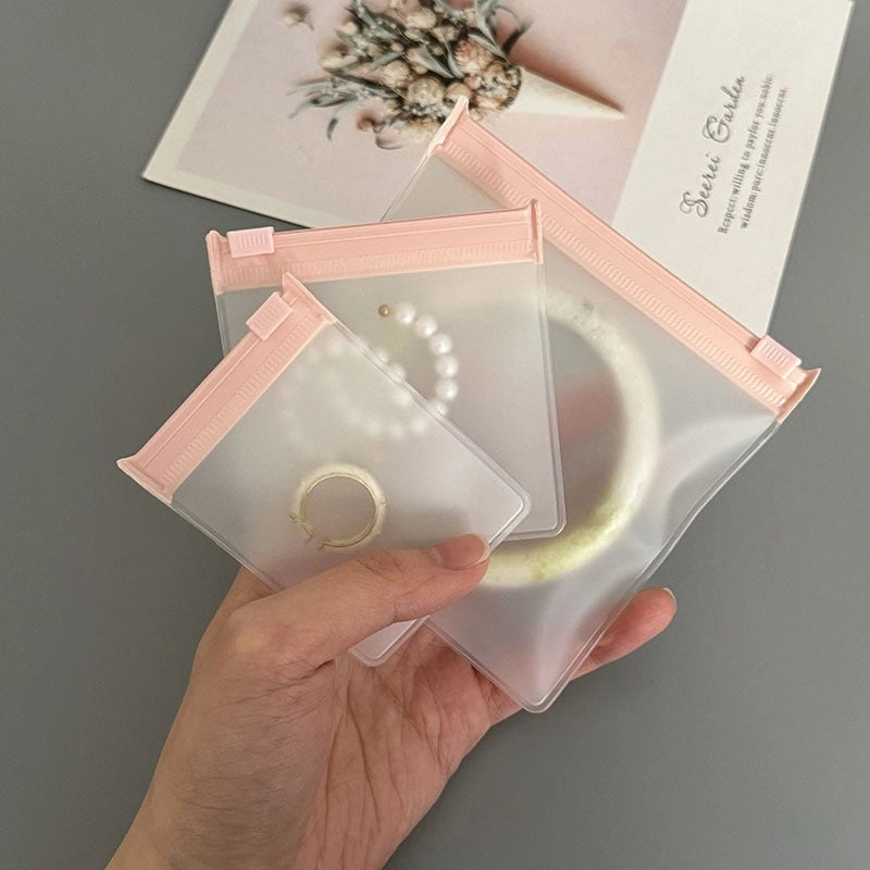 1 Piece EVA Minimalist Daily Transparent Jewelry Packaging Bags