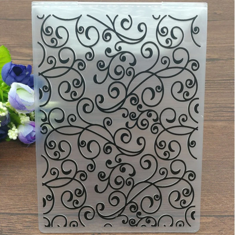 Leaves  Plastic Embossing Folders for DIY Scrapbooking Paper Craft/Card Making Decoration Supplies